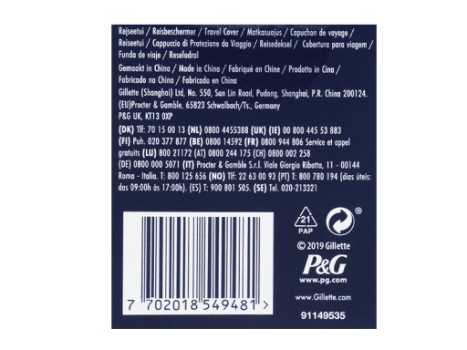 FUSION SHARVER CASE CESTOVNÉ POUZDRO NA GILLETTE BLADES