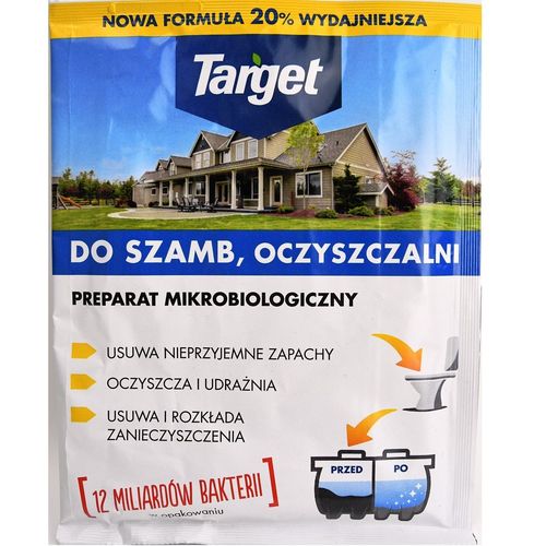 Prípravok na septiky a čističky odpadových vôd 25g Target