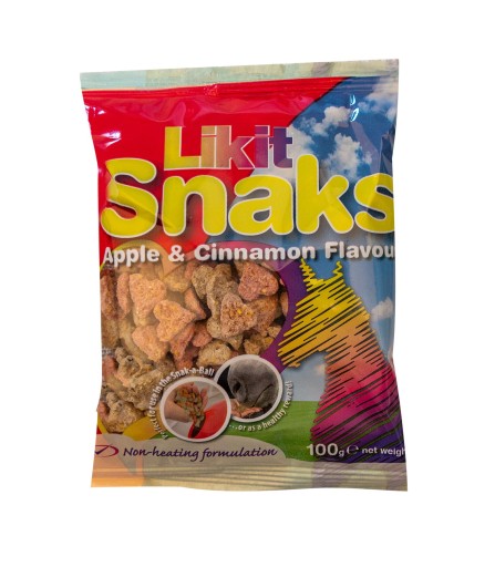 LIKIT Cukríky pre kone 100g Jablko škorica