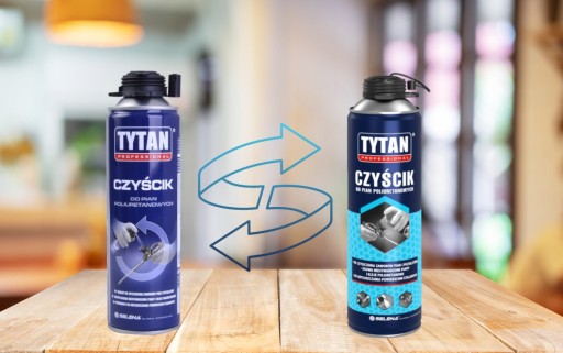 TYTAN FOAM CLEANER NA POLYURETÁNOVÉ LEPIDLÁ PIŠTOLY ODMAŠŤOVAČ 500ml