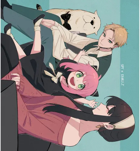 Anime Spy x rodinný plagát SXF_060 A3 (vlastné)