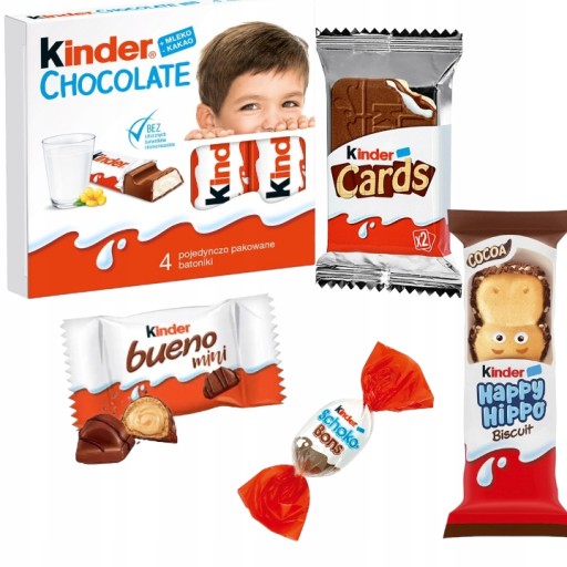 Balíček Kinder Sweets Darčeková sada ako darček ku Dňu detí