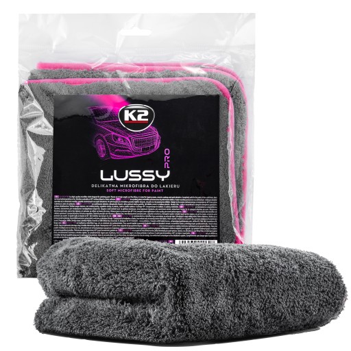K2 LUSSY PRO SOFT MICROFIBER chlpatý uterák NA AUTOLAK 40x40cm