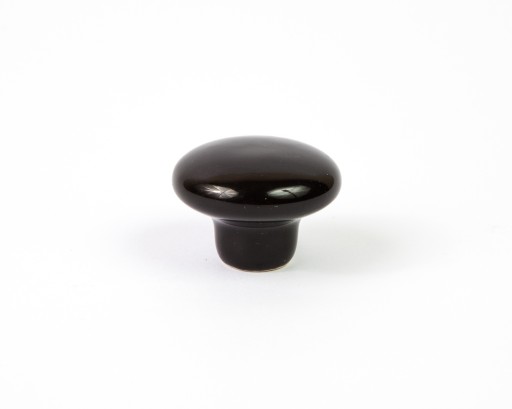 Nábytková kľučka Black Ceramic 40 mm