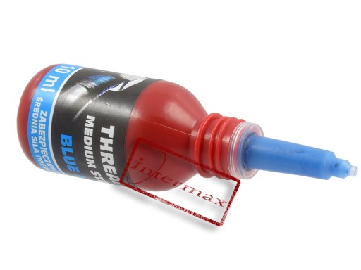 LEPIDLO NA ZABEZPEČENIE NITÍ STREDNE MODRÉ 10ml