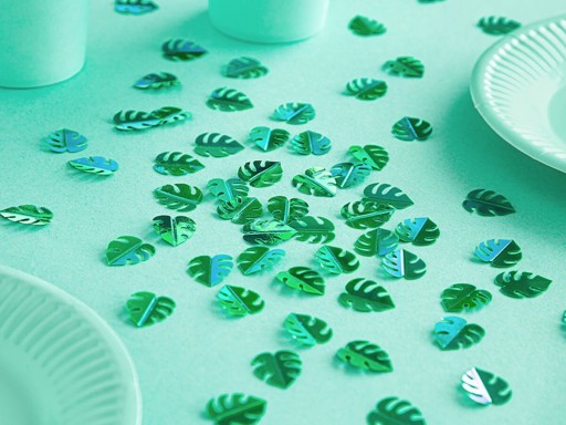 Konfety Aloha Leaves Havajské zelené 15g