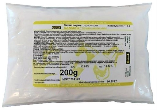 MAG SULFATE. HORKÁ SOĽ 200G * (SANMAG)