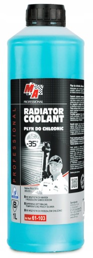 KVAPALINA RADIÁTORA (-35 C) 1L - MA PROFESSIONAL