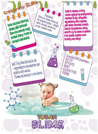 Diy Super Slime Glow in the dark kit TUBAN
