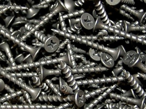 SKRUTKY DO SADROVEJ DOSKY DO DREVA SKRUTKY DO DREVA 3,5x55mm 1kg ČIERNA GKB