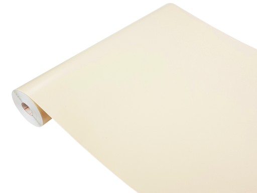 Béžová matná lepiaca fólia Nábytková dyha 45 cm