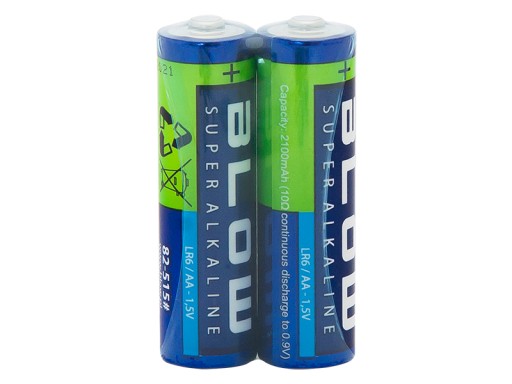 Alkalická batéria super alkalická 1,5V AA LR06 LR6 - 2 ks.