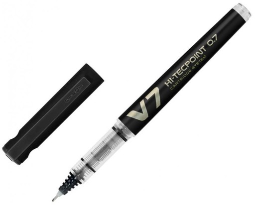 PILOT FINNER V7 BLACK HI-TECPOINT 0,7 / D-8 x2