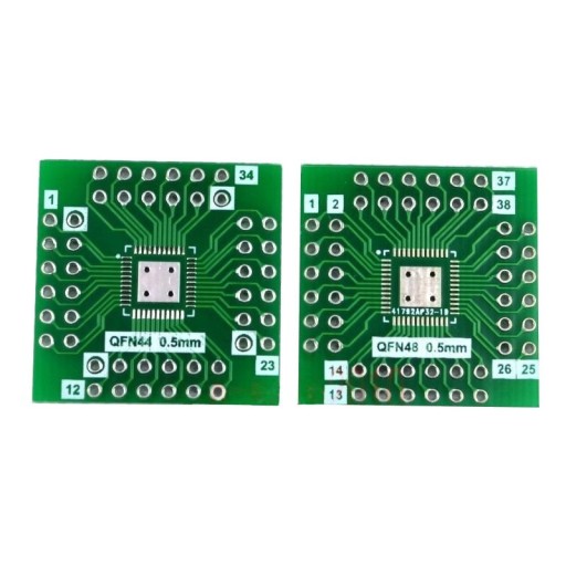 Doska adaptéra QFN44/QFN48/QFP44/QFP48 na DIP