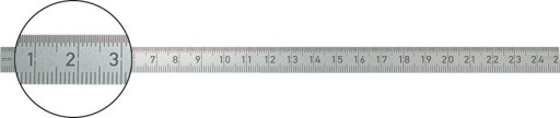 Formát pravítka 4317784118873 300 x 13 mm
