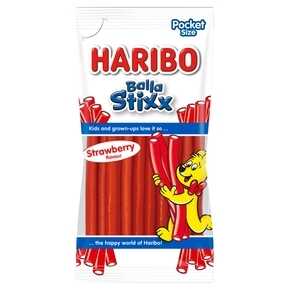 HARIBO BALLA STIXX JAHODOVÉ ŽELÉ 80G