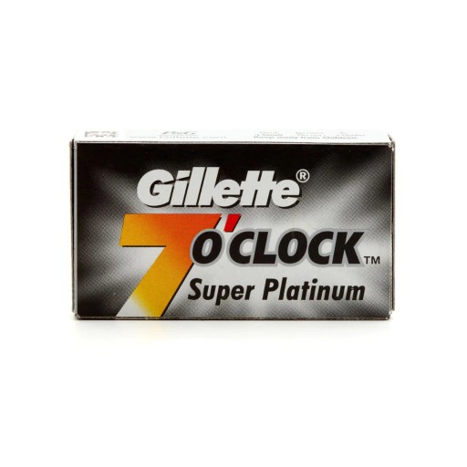 Gillette 7 O`Clock Super platinové žiletky 10 ks