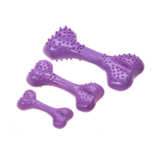 Pohodlná Dental Bone Levanduľová žuvacia kosť pre psa 8,5 cm