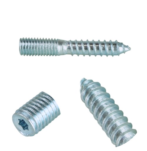 10 X Závit skrutky do dreva skrutka M10x60 mm