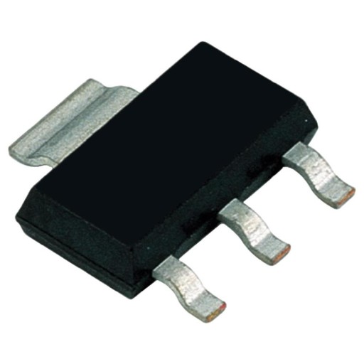 BCP53 PNP tranzistor 100V 1A 1,5W SMD - 2 ks.