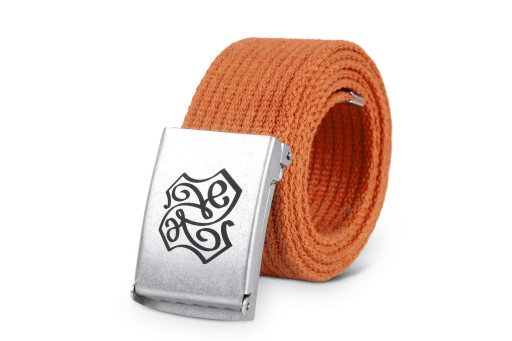 Kožený remienok, oranžová