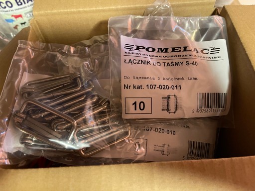 Kovová spojka pre 20/40mm pásku pre elektrický ohradník, pastier!