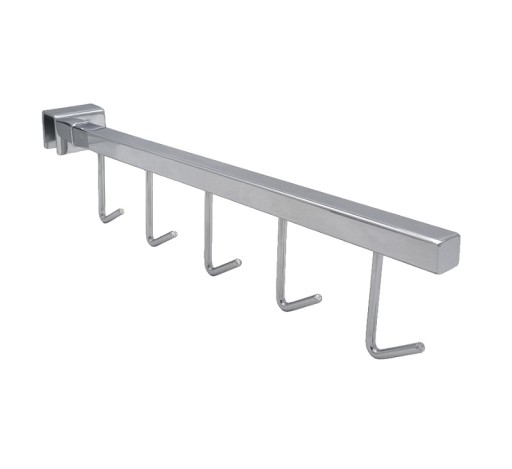 RÁMOVÝ VEŠIAK 5 HÁKOV 40cm NA PREDAJNÚ PANEL