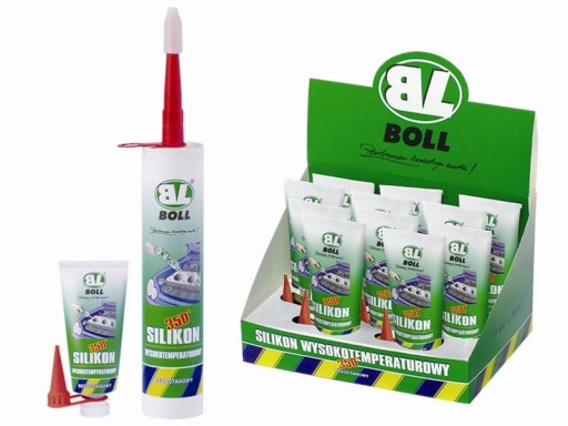 BOLL SILIKÓN VYSOKÁ TEPLOTA ČERVENÁ DO 350C 80ML BOLL
