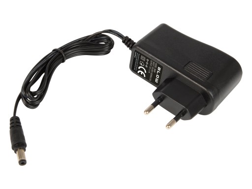 SPÍNANÝ NAPÁJACÍ ZDROJ 12V DC 1A PLUG-IN PRE LED MONITORING 2.1/5.5 12W CCTV