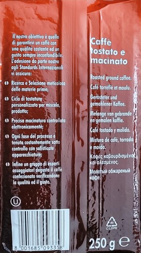 Pellini La Crema d.Caffe mletá káva 250 g