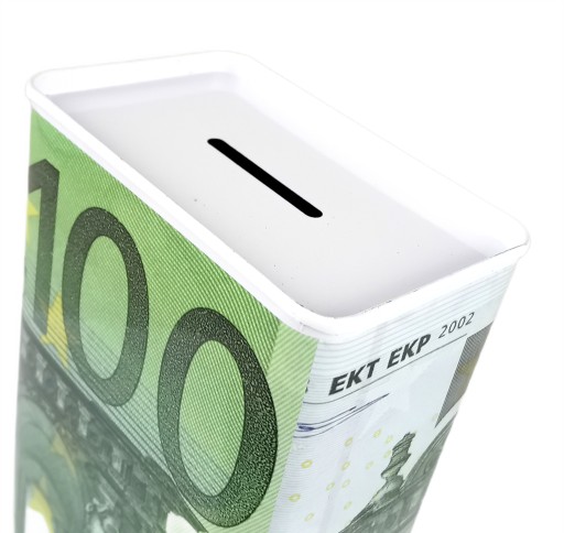 EURO KOVOVÁ KRABIČKA NA PRASIATKO, NEOTVÁRANÁ NÁDRŽKA, RÔZNE FARBY