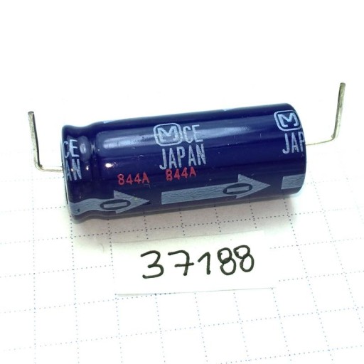 Kondenzátor Elektrolyt 47uF 250V 13x32 Panasonic SU ECE-B axiálny x2