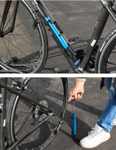 V6 PUMPA NA CYKLO S DRŽIAKOM NA BICYKEL CESTOVNÝ MATRAC + 3 KONCE