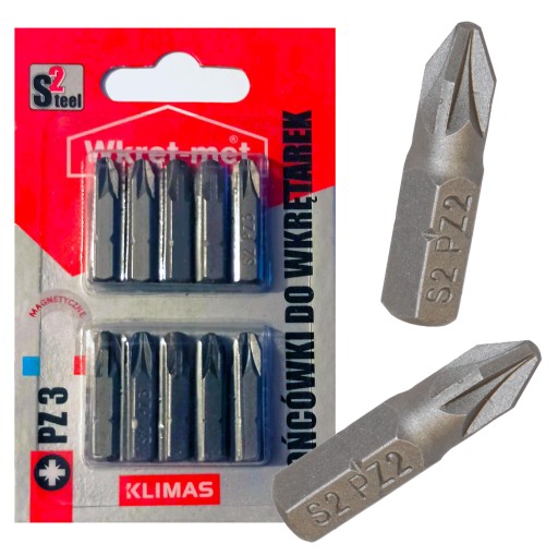 HROTY SKRUTKOVAČA BIT PZ3 25MM 10 KS kríž