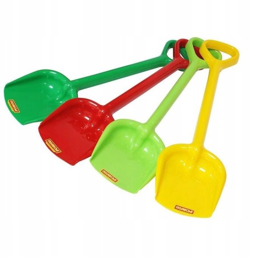 POLESIE VEĽKÁ LOPAKA (DĹŽKA 50 CM) MIX FARIEB na hranie v pieskovisku
