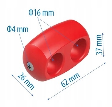 SUN - PARALELNÁ SPOJKA PRE LANÁ 16 mm ZELENÉ IHRISKO - GN