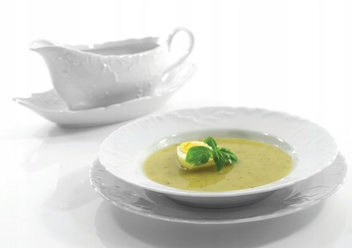 0001 ŠÁLKA 170 Biele ROCOCO ĆMIELÓW PORCELÁNOVÉ espresso