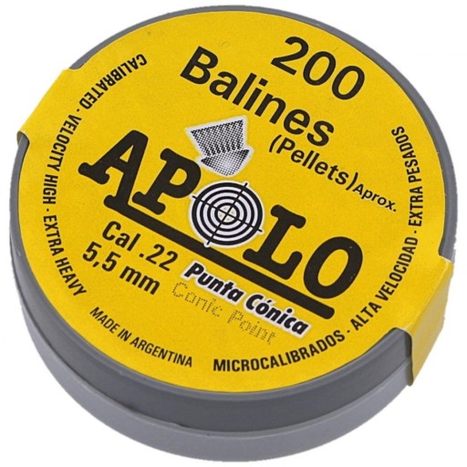 Apolo Conic Point pelety 5,5 mm, 200 ks (E11005)