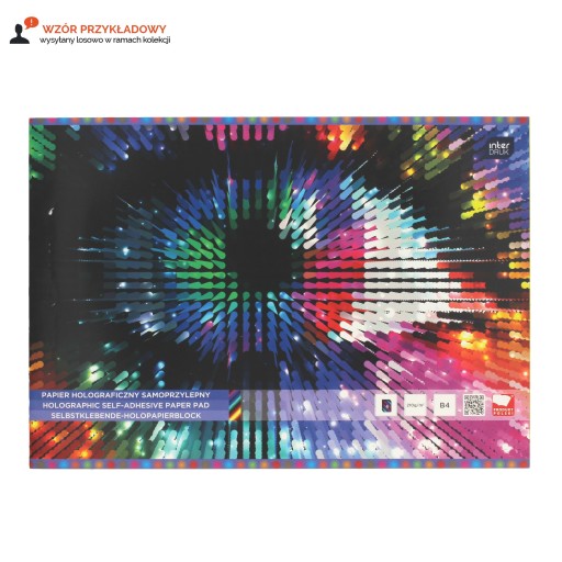 Výrez B4/6 holografická interprint
