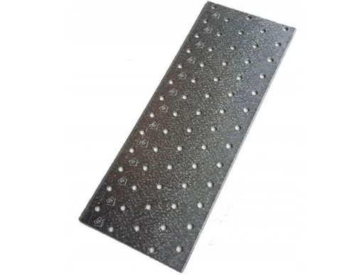 Dierovaný plech, oceľ PP8, 20 x 6 cm