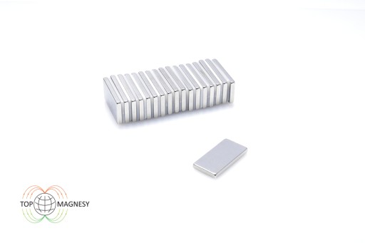 Neodymový tanierový magnet MPŁ 20x10x2 N38