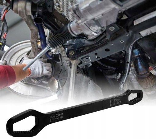 UNIVERZÁLNY PLOCHÝ KĽÚČ TORX PALEC 8-22 TROJFUNKČNÝ TORX