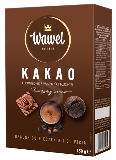 Nízkotučný kakaový prášok 10% Wawel 150g