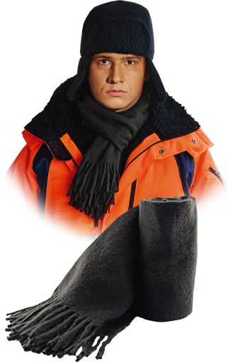 ŠÁLKA ŠÁLKA 160/32cm TEPLÁ PRIADZA AKRYLGRAFIT