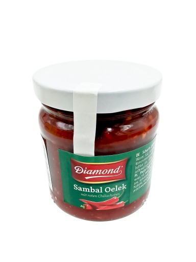 CHILLI SAMBAL OELEK PASTE 200g HORÚCA OMÁČKA