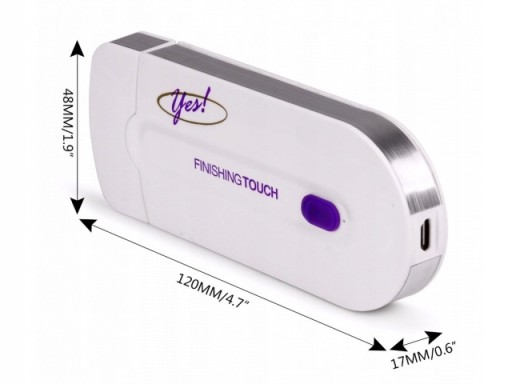 DEPILÁTOR, TRIMER, SHARVER FINISHING TOUCH LED PRO