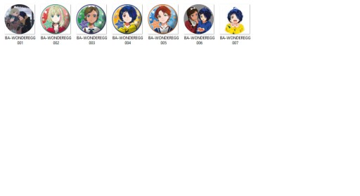Prioritné anime odznaky Wonder Egg, ZO KTORÝCH SI VYBERÁTE