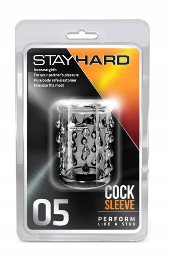 STAY HARD COCK RUKÁV 05 CLEAR