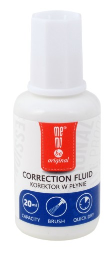 MEMOBE tekutý korektor so štetcom 20ml