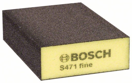 Brúsny blok, jemná špongia, S471 Bosch, žltý